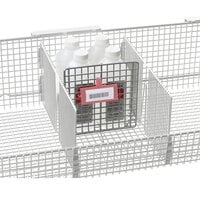 Metro QB06D qwikSIGHT Wire Basket Divider - 6" x 6"