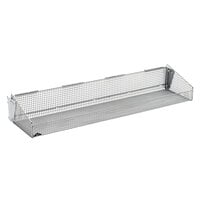 Metro QB1248B qwikSIGHT 12" x 48" Wire Basket with Mounting Brackets