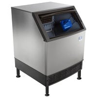 Manitowoc UDF0240A NEO 26 inch Air Cooled Undercounter Dice Cube Ice Machine with 90 lb. Bin - 115V, 220 lb.