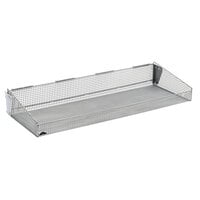 Metro QB1848B qwikSIGHT 18" x 48" Wire Basket with Mounting Brackets