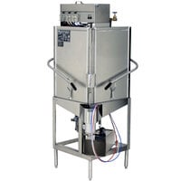 CMA Dishmachines S-C Tall Single Rack Low Temperature, Chemical Sanitizing Corner Dishwasher - 115V