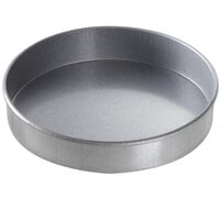 Chicago Metallic 48050 8" x 1 1/2" Aluminized Steel Round Cake Pan