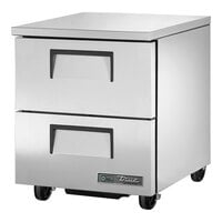 True TUC-27D-2-ADA-HC 27 5/8" ADA Height Undercounter Refrigerator with Two Drawers