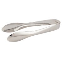 Bon Chef 9461BF 9 1/4" Stainless Steel Serving Tongs with Brushed Finish and Hollow Cool Handle