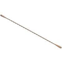 Barfly M37020ACP 13 3/16" Antique Copper-Plated Finish Stainless Steel Double End Stirrer