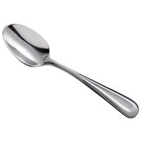 Oneida Acclivity by 1880 Hospitality B882SADF 4 3/8" 18/0 Stainless Steel Heavy Weight Demitasse / A.D. Coffee Spoon - 12/Case
