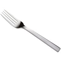 Oneida Chef's Table Satin by 1880 Hospitality B449FDNF 8" 18/0 Stainless Steel Heavy Weight Dinner Fork - 12/Case