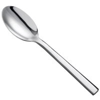 Oneida Chef's Table Mirror by 1880 Hospitality B678SDEF 7" 18/0 Stainless Steel Heavy Weight Oval Bowl Soup / Dessert Spoon - 12/Case