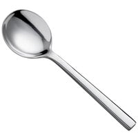 Oneida Chef's Table Mirror by 1880 Hospitality B678SBLF 6 1/4" 18/0 Stainless Steel Heavy Weight Bouillon Spoon - 12/Case