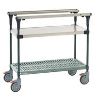Metro MS1824-FSPR PrepMate MultiStation with Stainless Steel and SuperErecta Pro Shelving - 26" x 19 3/8" x 39 1/8"