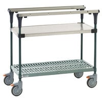 Metro MS1830-FSPR PrepMate MultiStation with Stainless Steel and SuperErecta Pro Shelving - 32" x 19 3/8" x 39 1/8"