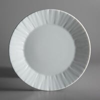 Schonwald 9360071 Character 8 1/4" White Round Porcelain Plate - 12/Case