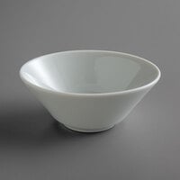 Schonwald 9356211 Signature 4.75 oz. White Oval Porcelain Bowl - 24/Case