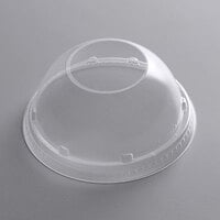 Dart 20LCDH Conex Clear Dome Lid with Hole - 50/Pack