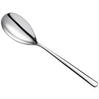 Sant'Andrea Quantum by 1880 Hospitality T673STBF 9" 18/10 Stainless Steel Extra Heavy Weight Tablespoon / Serving Spoon - 12/Case