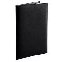 H. Risch, Inc. OM-2V Oakmont 5 1/2" x 8 1/2" Customizable 2-Panel Menu Cover with Album Style Corners