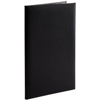 H. Risch, Inc. OM-2V Oakmont 8 1/2" x 14" Customizable 2-Panel Menu Cover with Album Style Corners