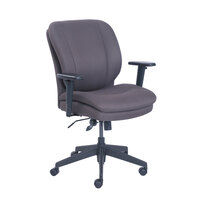 Serta 48967B SertaPedic Cosset Gray Fabric Swivel / Tilt Office Chair