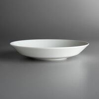 Schonwald 9121321 Allure 25.25 oz. Bone White Porcelain Deep Coupe Bowl - 6/Case