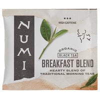 Numi Organic Breakfast Blend Tea Bags - 100/Case