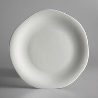Luzerne Lancaster Garden by Oneida 1880 Hospitality L6700000132 8" White Porcelain Plate - 24/Case