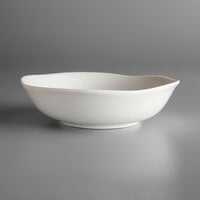 Luzerne Lancaster Garden by Oneida 1880 Hospitality L6700000760 10 oz. White Porcelain Bowl - 48/Case