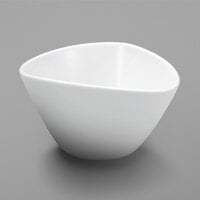 Oneida Mood by 1880 Hospitality R4700000729 10 oz. Bright White Porcelain Rice Bowl - 36/Case