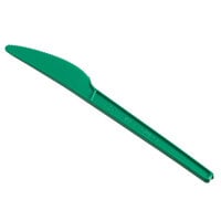 EcoChoice Heavy Weight 6 1/2" Green CPLA Plastic Knife - 50/Pack