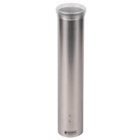 San Jamar C4150SS Pull-Type Stainless Steel Wall Mount 3 - 5 oz. Water Cup Dispenser
