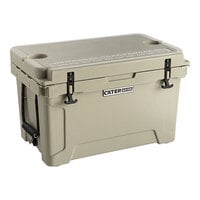 CaterGator CG45TAN Tan 45 Qt. Rotomolded Extreme Outdoor Cooler / Ice Chest