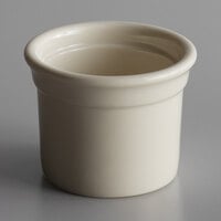 Libbey 950027737 Casablanca 4 oz. Cream White Porcelain Custard Dish - 24/Case
