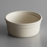 Libbey 950027739 Casablanca 8 oz. Cream White Medium Porcelain Pot Pie Dish - 24/Case
