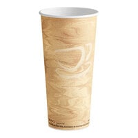 Solo 424MSN-0029 24 oz. Mistique Single Sided Poly Paper Hot Cup - 500/Case
