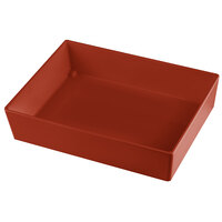 Tablecraft CW5004CP Simple Solutions 1/2 Size Copper Cast Aluminum Straight Sided Bowl - 3" Deep