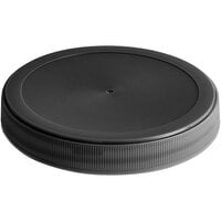 110/400 Black Flat Top Induction-Lined Customizable Spice Lid