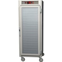Metro C569-SFC-UPFS C5 6 Series Full Height Reach-In Pass-Through Heated Holding Cabinet - Clear / Solid Doors