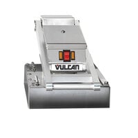 Vulcan VMCS-202 Heavy Duty Clamshell Electric Griddle Top with Grooved Steel Plate for Select Vulcan and Wolf Griddles - 240V