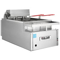 Vulcan CEF40 40 lb. Electric Countertop Fryer - 208V, 3 Phase, 17kW
