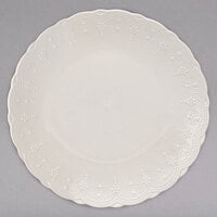 10 Strawberry Street VTNA-0001 Valentina 11" White New Bone China Dinner Plate - 12/Case