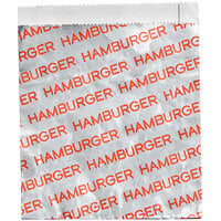 Carnival King 6" x 3/4" x 6 1/2" Large Hamburger Bag - 1000/Case
