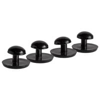 Henry Segal Black Replacement Plastic Shirt Stud Replacement - 4/Pack