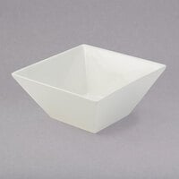 American Metalcraft WFB6 Prestige 24 oz. White Porcelain Square Bowl