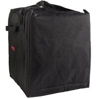 Cambro GBP1018110 Customizable Insulated Black Pizza Delivery GoBag™ - Holds up to (10) 18" Pizza Boxes