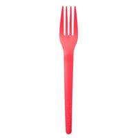 Eco-Products EP-S017C Plantware 7" Coral Compostable Plastic Fork - 1000/Case