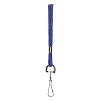 BaumGartens 68903 SICURIX 36" Blue Nylon Rope-Style Lanyard with Hook
