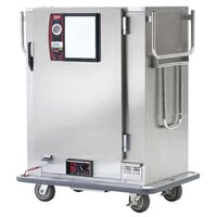 Metro MBQ-120-QH Insulated Heated Banquet Cabinet With Quad-Heat System- One Door Holds up to 120 Plates 120V