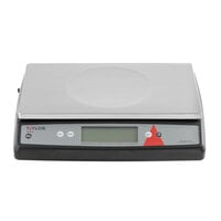 Taylor TE66OS 66 lb. Digital Portion Control Scale with an Oversized Platform