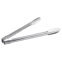 Vollrath 4781210 Jacob's Pride 12" Heavy-Duty One Piece Stainless Steel Scalloped Utility Tong