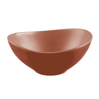 Libbey DRI-5-C Driftstone 3.75 oz. Clay Satin Matte Organic Porcelain Bowl - 24/Case