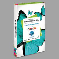 Hammermill 104612 8 1/2" x 14" Premium Laser White Ream of 24# Copy Paper - 500 Sheets